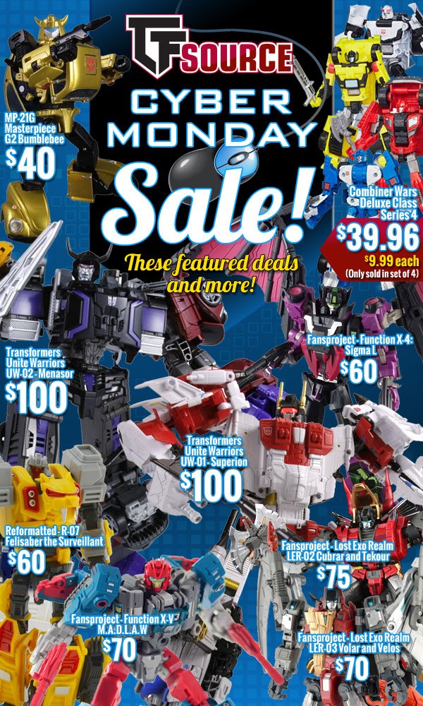 TFsource Cyber Monday Sale! 12 Amazing Deals, Only Available On Cyber Monday (1 of 1)